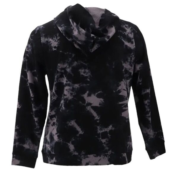 Denim & Co. Active Crystal Wash French Terry Zip Front Jacket - Picture 4 of 5